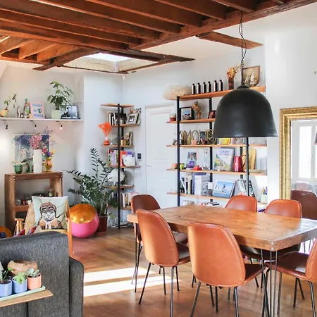 Charming 66 Sqm Attic Flat Paris